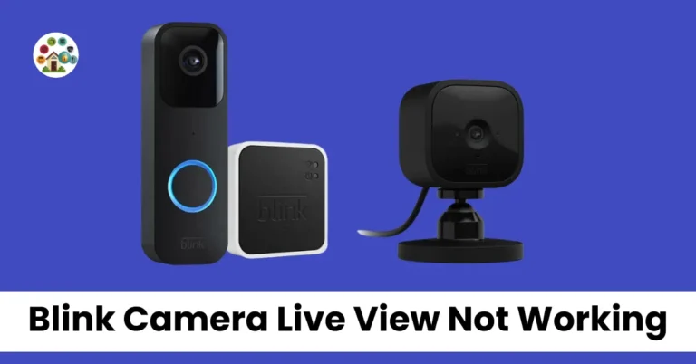 Blink Camera Live View Not Working | Tech heaven home